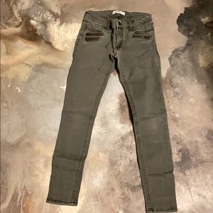 Green Skinny Jeans